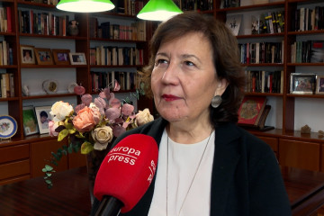 Archivo - La presidenta de la Asociación de Fiscales, Cristina Dexeus.