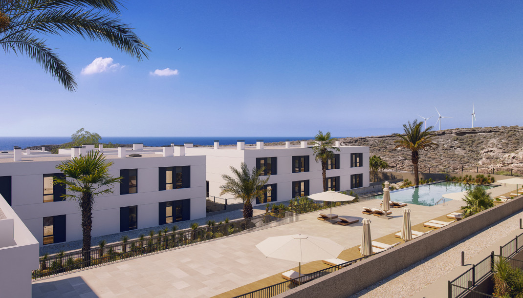 Archivo - Complejo residencial 'Ancor' que promueve Metrovacesa en Abades