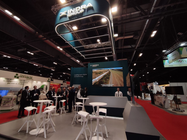 Archivo - Indra participa en la feria 'Rail Live 2025' que se celebra en Ifema del 26 al 28 de noviembre.
