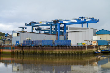 Astilleros Balenciaga de Zumaia.