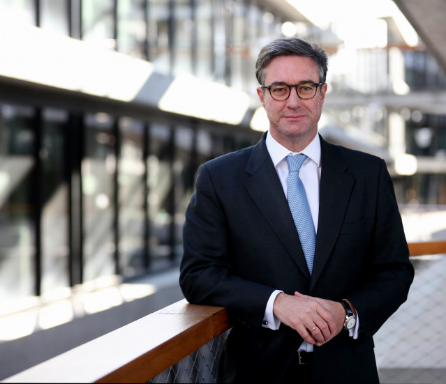 Archivo - El director de Estrategia Global de BBVA Asset Management, Joaquín García Huerga.