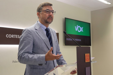 Archivo - El diputado de Vox, Fermín Civiac.