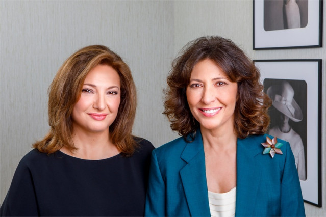 De izquierda a derecha, Marta y Cristina Álvarez