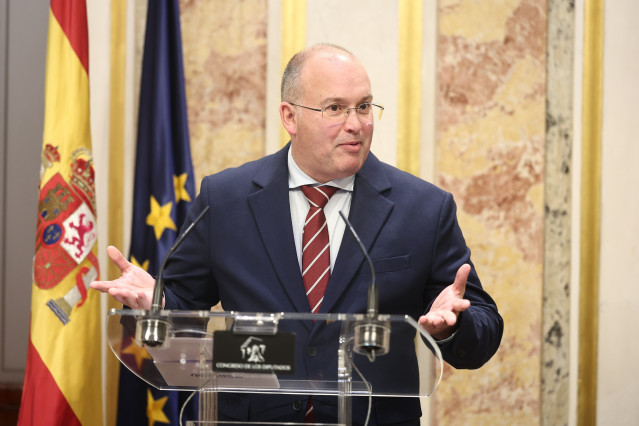 El secretario general del PP, Miguel Tellado.