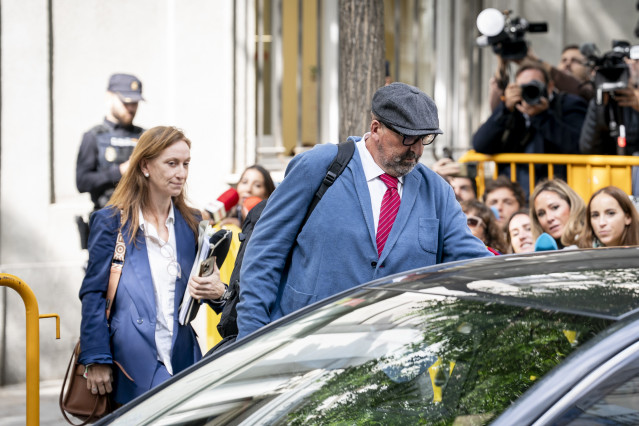 Archivo - El exasesor ministerial Koldo García a su llegada al Tribunal Supremo, a 15 de octubre de 2025, en Madrid (España).
