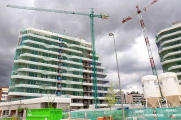 Archivo - Edificación de viviendas