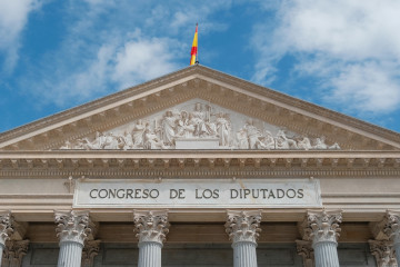 Archivo - Fachada del Congreso de los Diputados