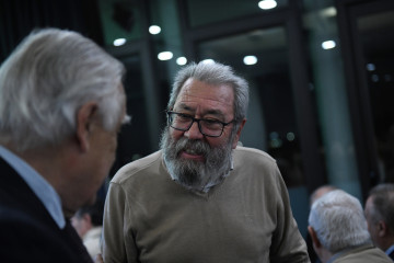 Archivo - El exsecretario general de UGT Cándido Méndez durante la presentación del libro 'No me resigno. Populismo, Nacionalismo y los retos del Socialismo Español', en el Círculo de Bellas Arte