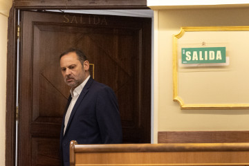 Archivo - El diputado José Luis Ábalos durante una sesión plenaria