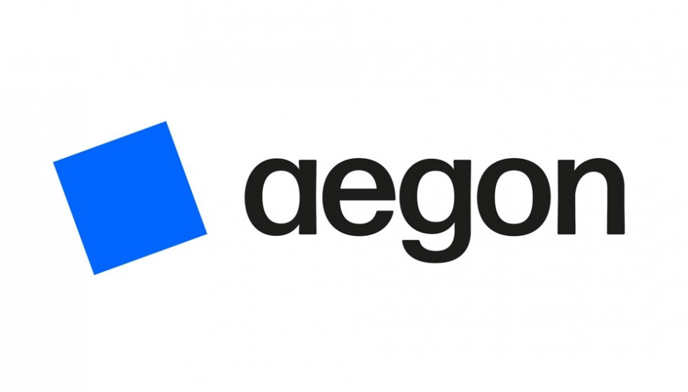 Archivo - Logo de la aseguradora Aegon.