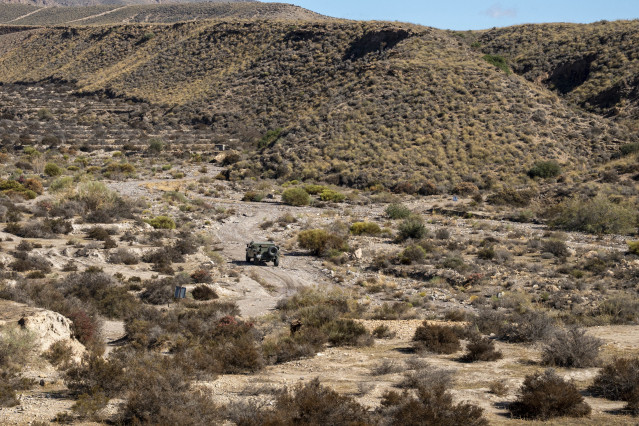 Campo de Maniobras Álvarez de Sotomayor de la base militar de Viator (Almería).