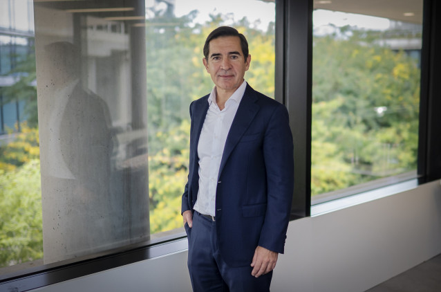 Archivo - El presidente del BBVA, Carlos Torres Vila, en una imagen de archivo.