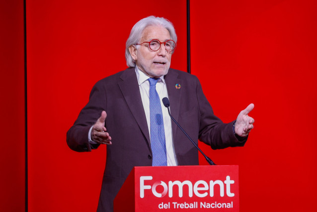El presidente de Foment del Treball, Josep Sánchez Llibre.
