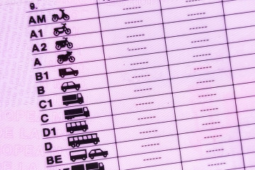 Archivo - Carnet de conducir.