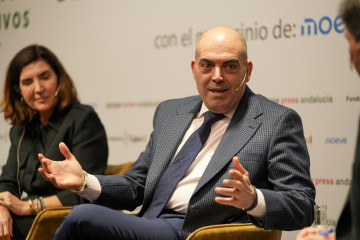 Archivo - El presidente de ATA, Lorenzo Amor, durante los Desayunos Informativos de Europa Press Andalucía. A 7 de abril de 2025 en Sevilla, Andalucía (España).