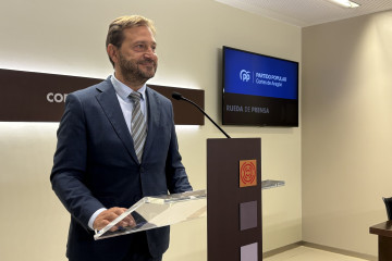 Archivo - El portavoz parlamentario del PP Aragón, Fernando Ledesma.