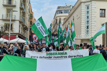 Archivo - Manifestación por el 4D en Málaga. (Foto de archivo).