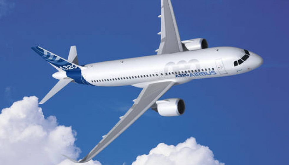 Archivo - A320neo de Airbus