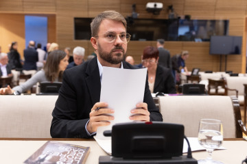 El diputado de Sumar, Alberto Ibáñez.