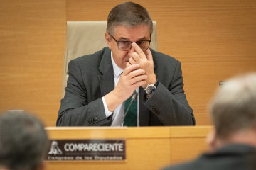 El conseller de Educació, Cultura, Universitats i Ocupació de la Generalitat Valenciana, José Antonio Rovira Jover, comparece en la comisión por la dana, en el Congreso