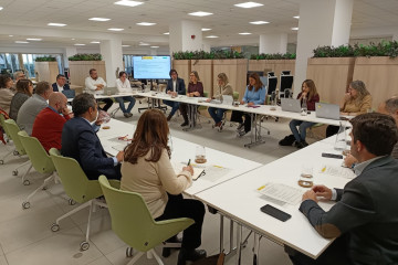Este lunes se ha celebrado en la sede del Instituto para la Transición Justa el primer encuentro de trabajo con los socios de la red para avanzar en la puesta en marcha de la primera red de destinos 