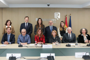 Nueva junta de gobierno del Colegio de Registradores de España