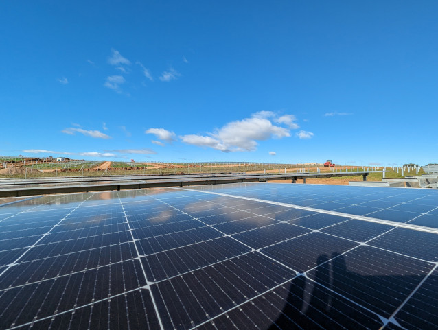 Archivo - Parque fotovoltaico de Audax Renovables