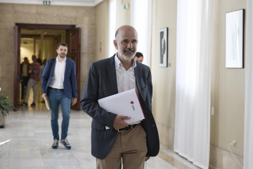 Archivo - El diputado de UPN Alberto Catalán a su llegada a una reunión de la Junta de Portavoces, a 9 de septiembre de 2025, en Madrid (España). Archivo.