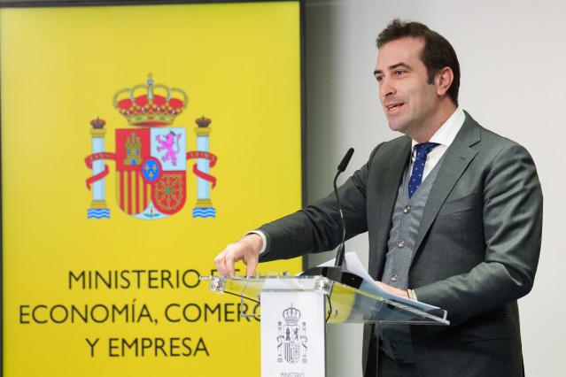 El ministro de Economía, Comercio y Empresa, Carlos Cuerpo.