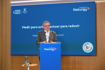 Presentación informe 'El acompañamiento a familias vulnerables: Escuela de energía de Fundación Naturgy y puntos de asesoramiento energético'.