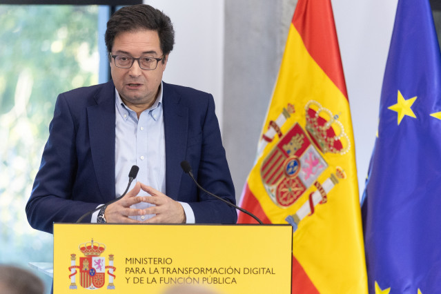 El ministro para la Transformación Digital y de la Función Pública, Óscar López
