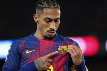 EuropaPress 7143838 raphinha of fc barcelona celebrates goal during the spanish league liga ea