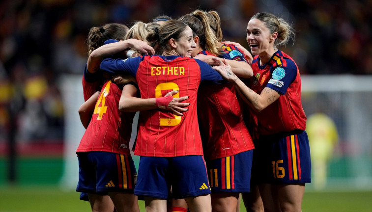EuropaPress 7143517 vicky lopez of spain celebrates goal during the uefa womens nations league
