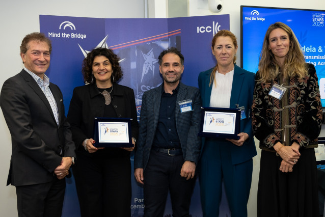 La Cámara de Comercio Internacional concede un premio a Redeia en innovación abierta entre los TSO europeos