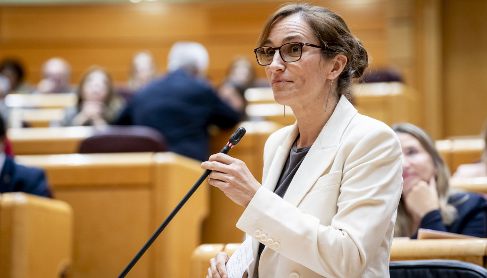 La ministra de Sanidad, Mónica García.