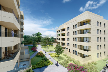 Archivo - Infografía de la nueva promoción de vivienda en Mungia (Bizkaia)