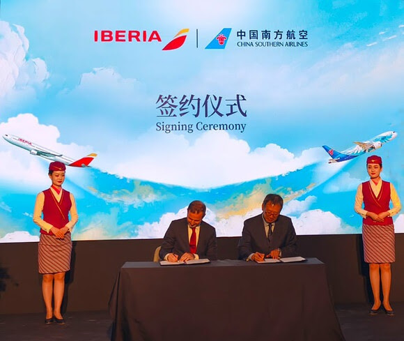 Iberia se expande en Asia con un acuerdo de código compartido con China Southern.