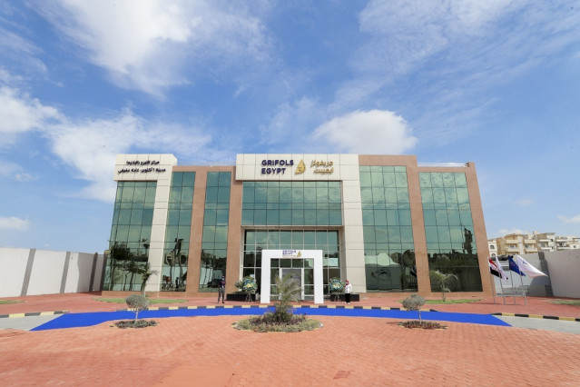 Centro de donación en Giza (El Cairo)