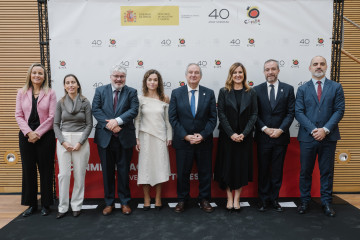 Acto central del 40º aniversario de la creación de Turespaña en Valencia.