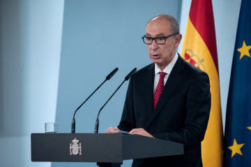 Archivo - El subsecretario de Agricultura, Pesca y Alimentación, Ernesto Abati, durante su comparecencia de prensa, en el Complejo de la Moncloa, en Madrid (España)