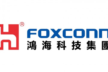 Archivo - Logo de Foxconn.