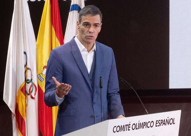 El presidente del Gobierno, Pedro Sánchez.