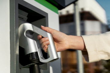 Punto de recarga eléctrica de vehículos