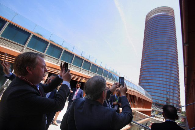 Archivo - Complejo Torre Sevilla, en Sevilla.