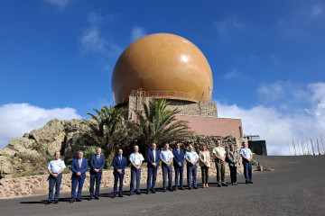 Acto recepción oficial del nuevo radar del Escuadrón de Vigilancia Aérea n.º 22