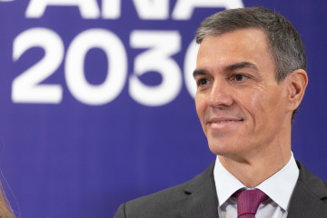 El presidente del Gobierno, Pedro Sánchez,