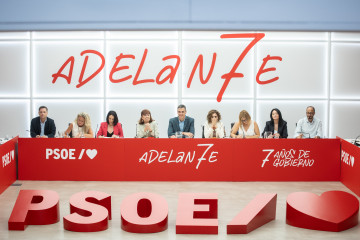 Archivo - Reunión de la Comisión Ejecutiva Federal del PSOE en la sede de Ferraz