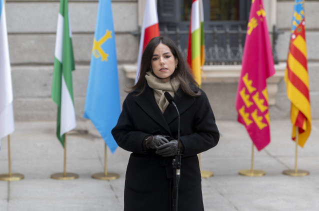 La portavoz de Vox en el Congreso, Pepa Millán