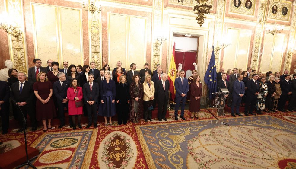 Acto institucional por el Día de la Constitución, en el Congreso