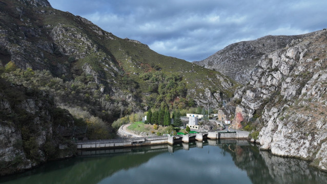Central hidroeléctrica en Rioseco.
